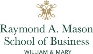 The logo for The Raymond A. Mason School of Business at William & Mary.